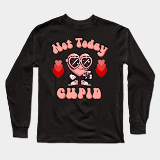 Sassy Heart: Taking a Break from Cupid Long Sleeve T-Shirt